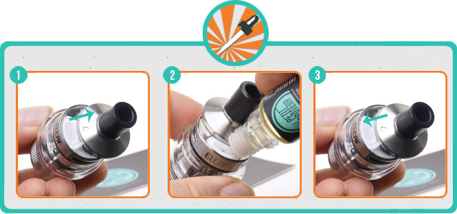 Remplissage du Kit iStick X80 Eleaf
